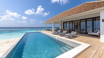 海边别墅私人泳池