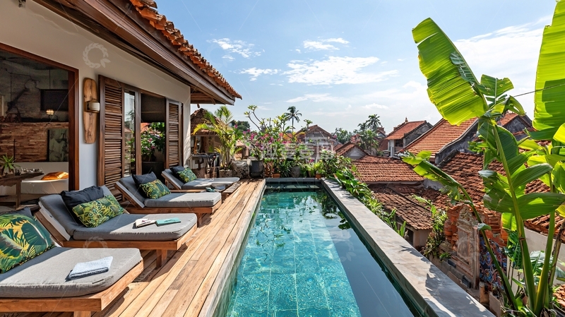 高清大图下载【趣麦麦图】巴厘岛度假别墅