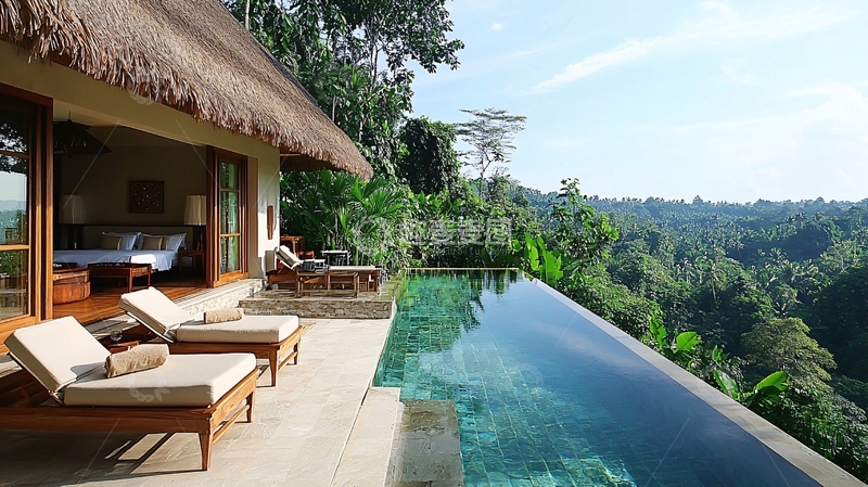 高清大图下载【趣麦麦图】巴厘岛度假别墅