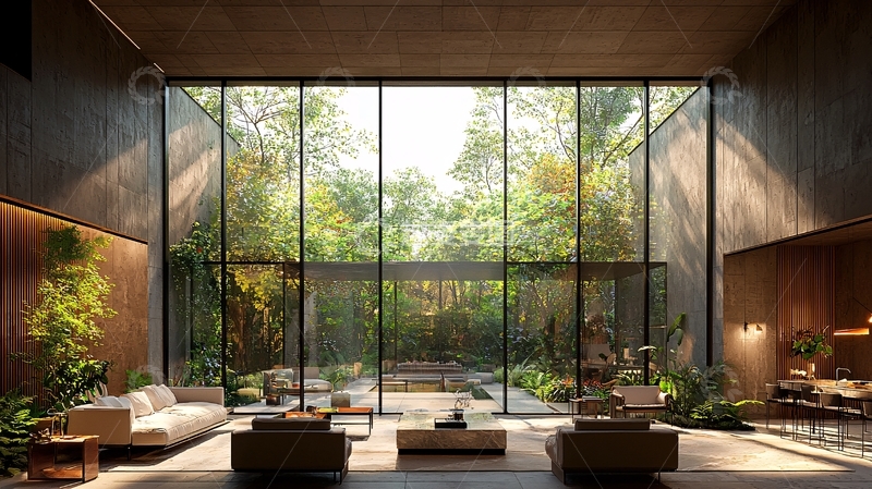 高清大图下载【趣麦麦图】极简现代室内设计