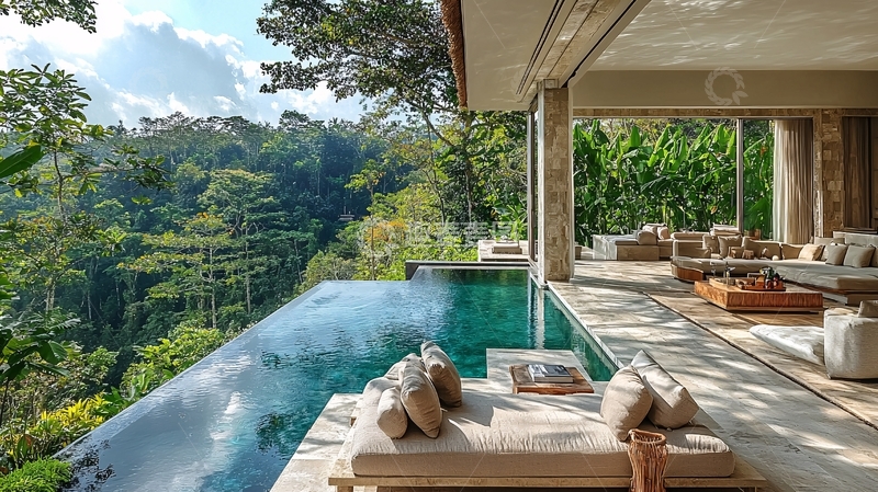 高清大图下载【趣麦麦图】度假别墅