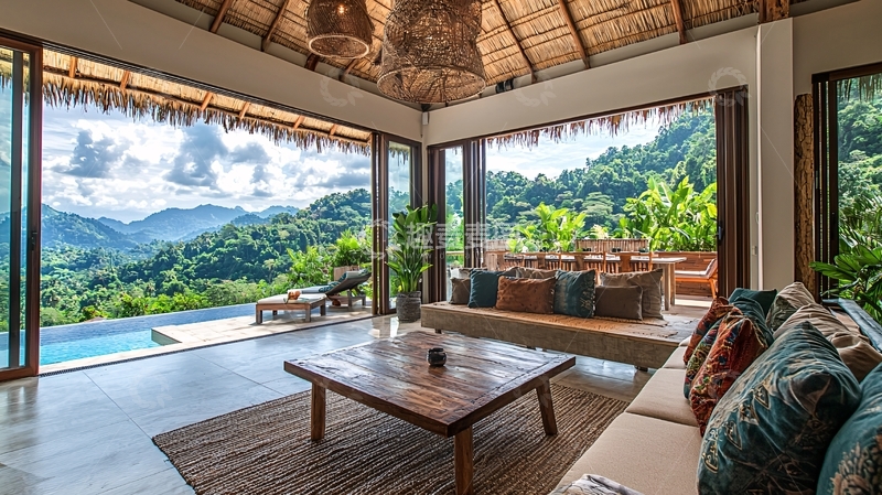 高清大图下载【趣麦麦图】度假别墅