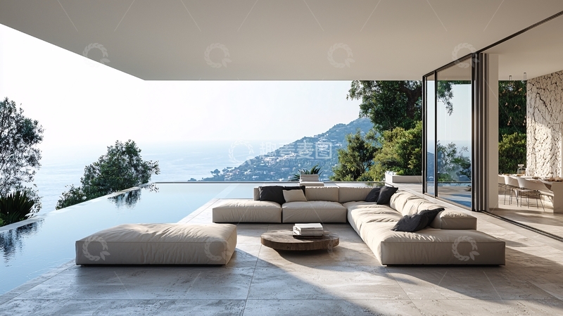 高清大图下载【趣麦麦图】现代简约户外休闲区