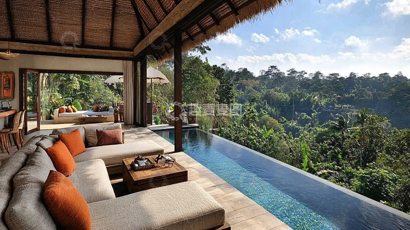 高清大图下载【趣麦麦图】度假别墅