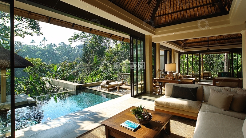 高清大图下载【趣麦麦图】度假别墅