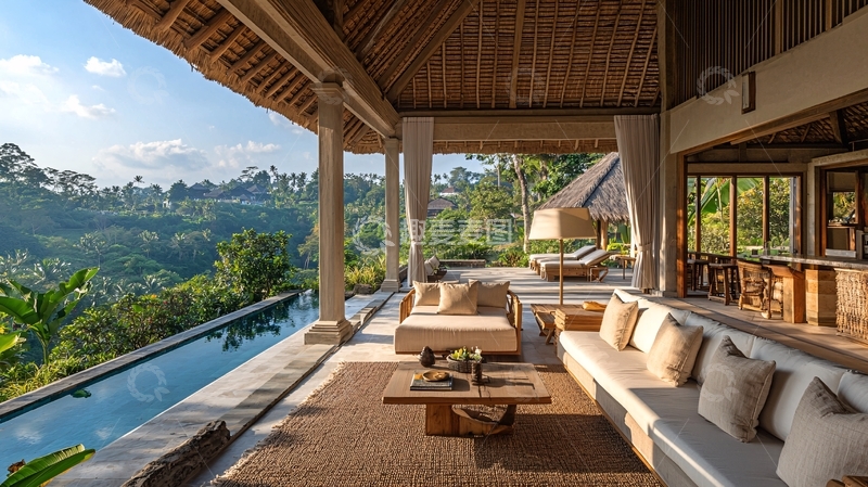高清大图下载【趣麦麦图】巴厘岛度假别墅