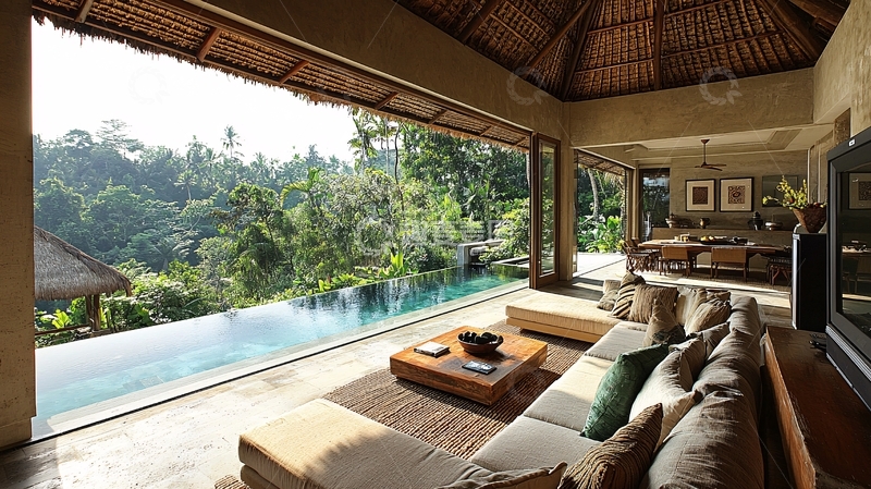 高清大图下载【趣麦麦图】度假别墅