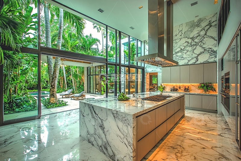 高清大图下载【趣麦麦图】现代极简厨房