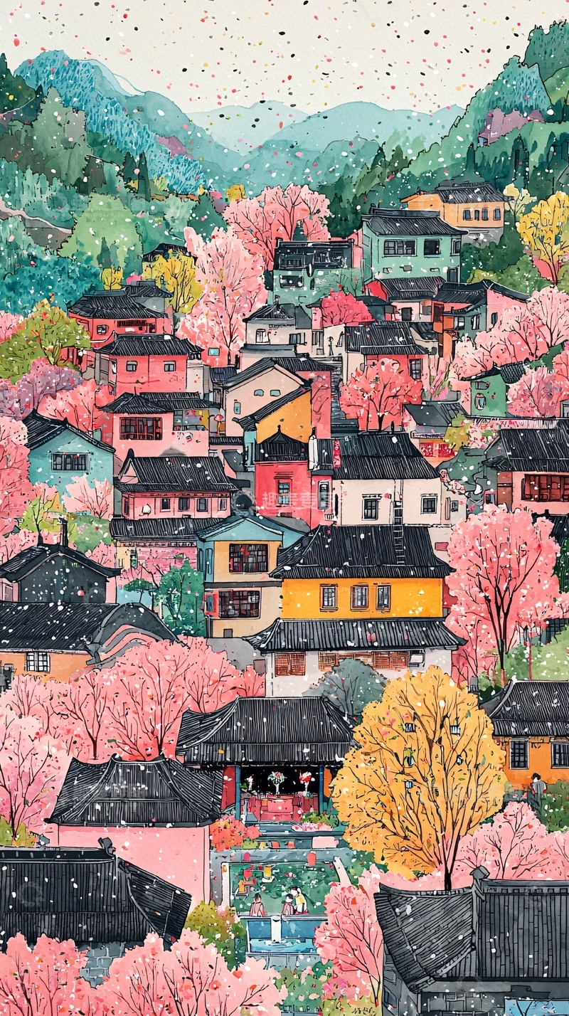 高清大图下载【趣麦麦图】水墨画