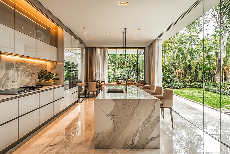 高清大图下载【趣麦麦图】现代简约风格厨房68