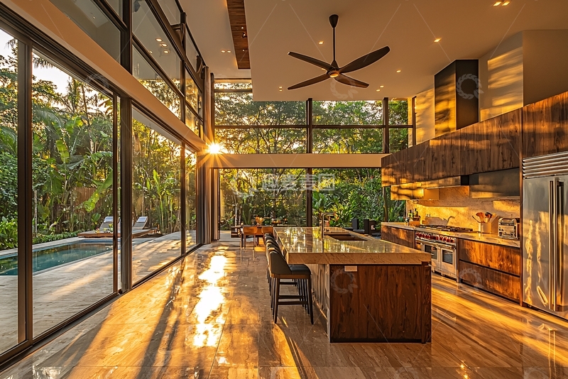 高清大图下载【趣麦麦图】现代化厨房设计