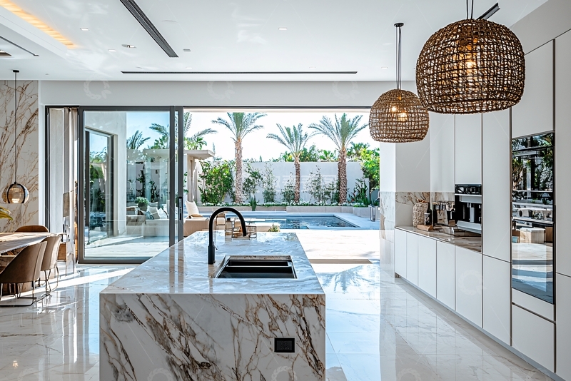 高清大图下载【趣麦麦图】现代简约厨房设计35