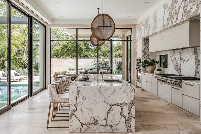 高清大图下载【趣麦麦图】现代简约厨房设计36