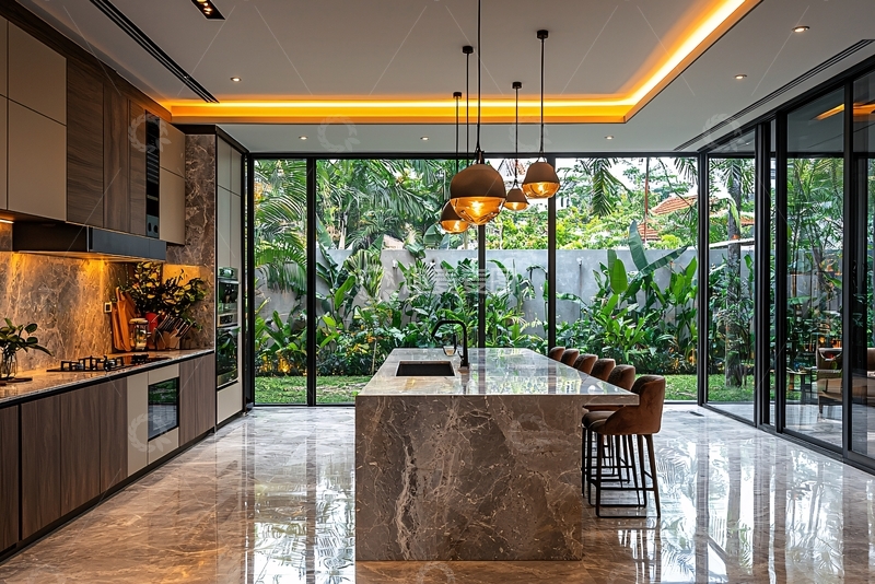 高清大图下载【趣麦麦图】现代简约厨房