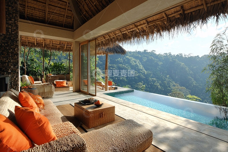 高清大图下载【趣麦麦图】度假别墅