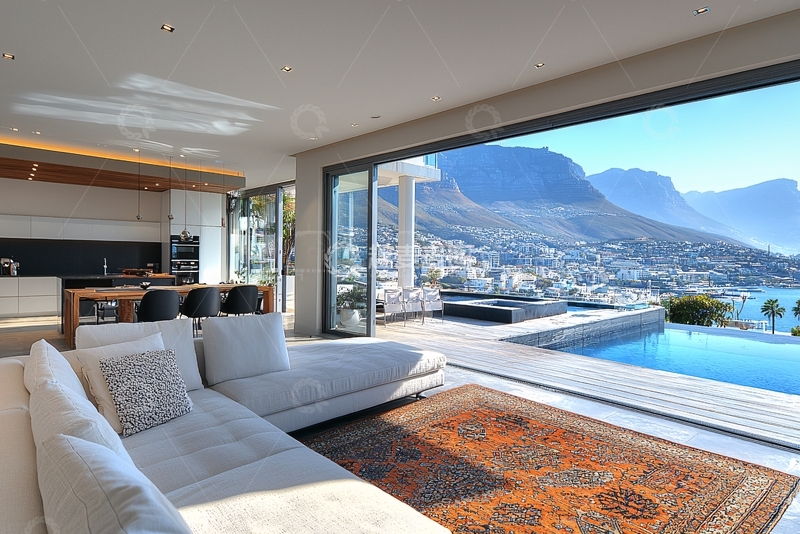 高清大图下载【趣麦麦图】现代简约海景别墅