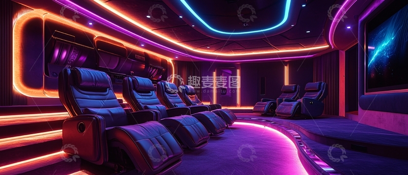 高清大图下载【趣麦麦图】高端家庭影院