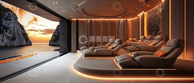 高清大图下载【趣麦麦图】高端家庭影院