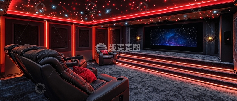 高清大图下载【趣麦麦图】家庭影院