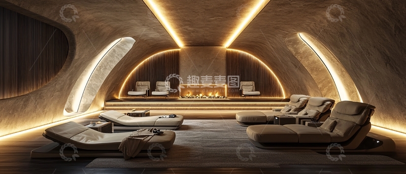 高清大图下载【趣麦麦图】高端休闲室