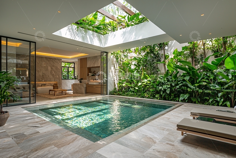 高清大图下载【趣麦麦图】室内泳池