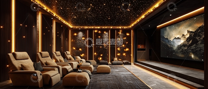 高清大图下载【趣麦麦图】高端私人影院