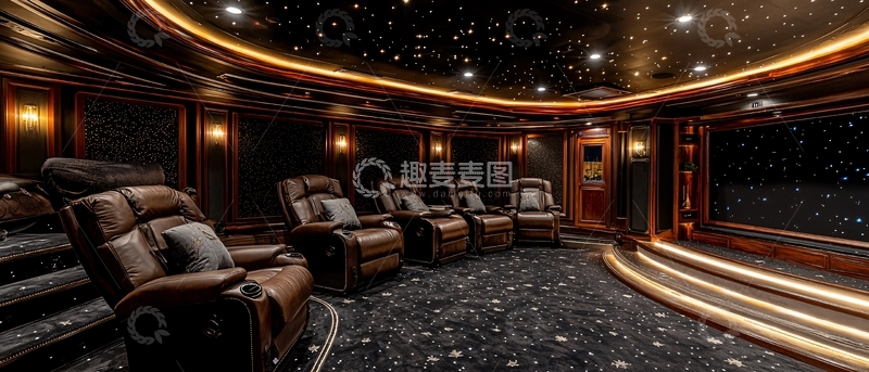 高清大图下载【趣麦麦图】高端家庭影院