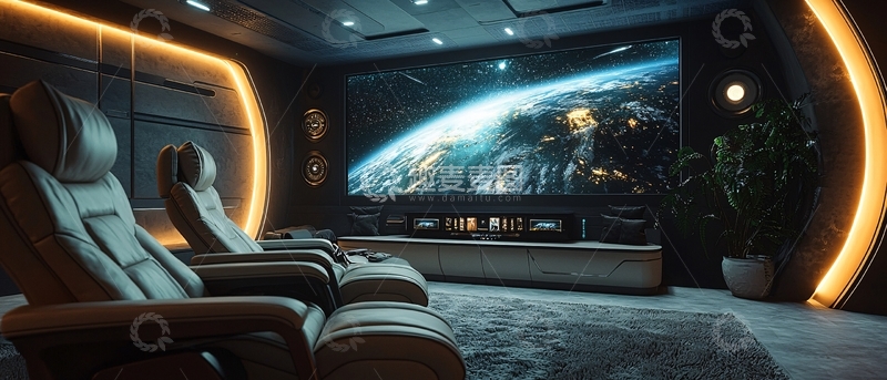 高清大图下载【趣麦麦图】高端家庭影院