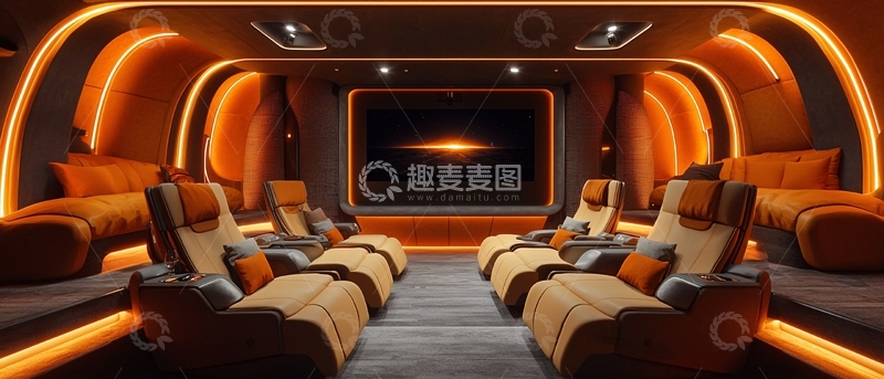 高清大图下载【趣麦麦图】高端私人影院