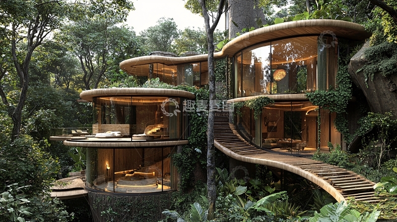 高清大图下载【趣麦麦图】树屋