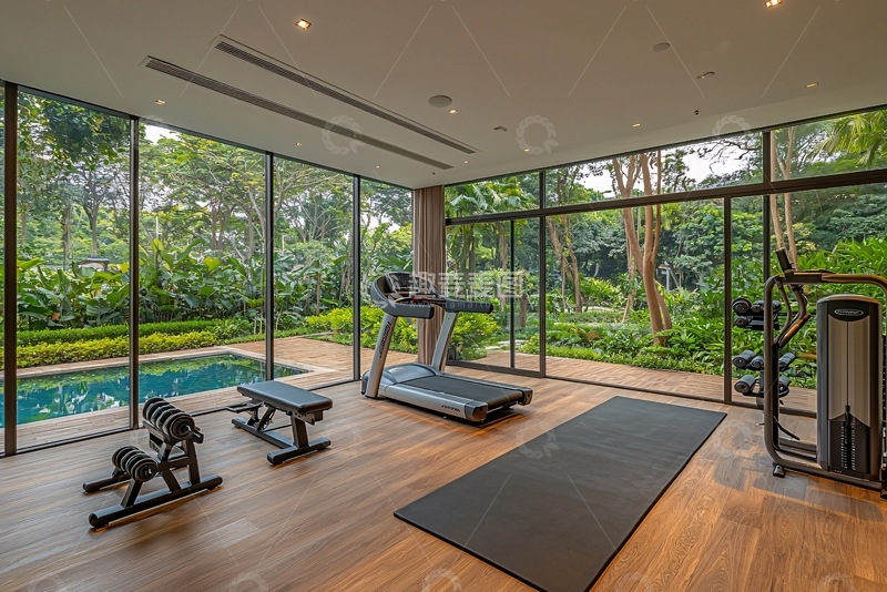 高清大图下载【趣麦麦图】高端私家健身房