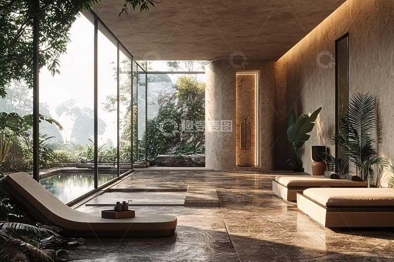 高清大图下载【趣麦麦图】现代极简风格室内设计