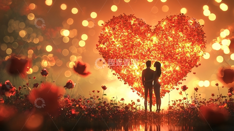 高清大图下载【趣麦麦图】情人节