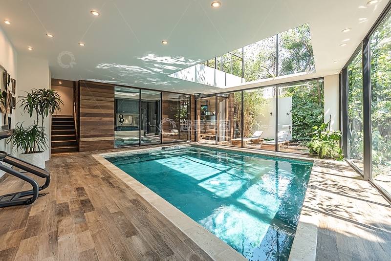 高清大图下载【趣麦麦图】室内游泳池