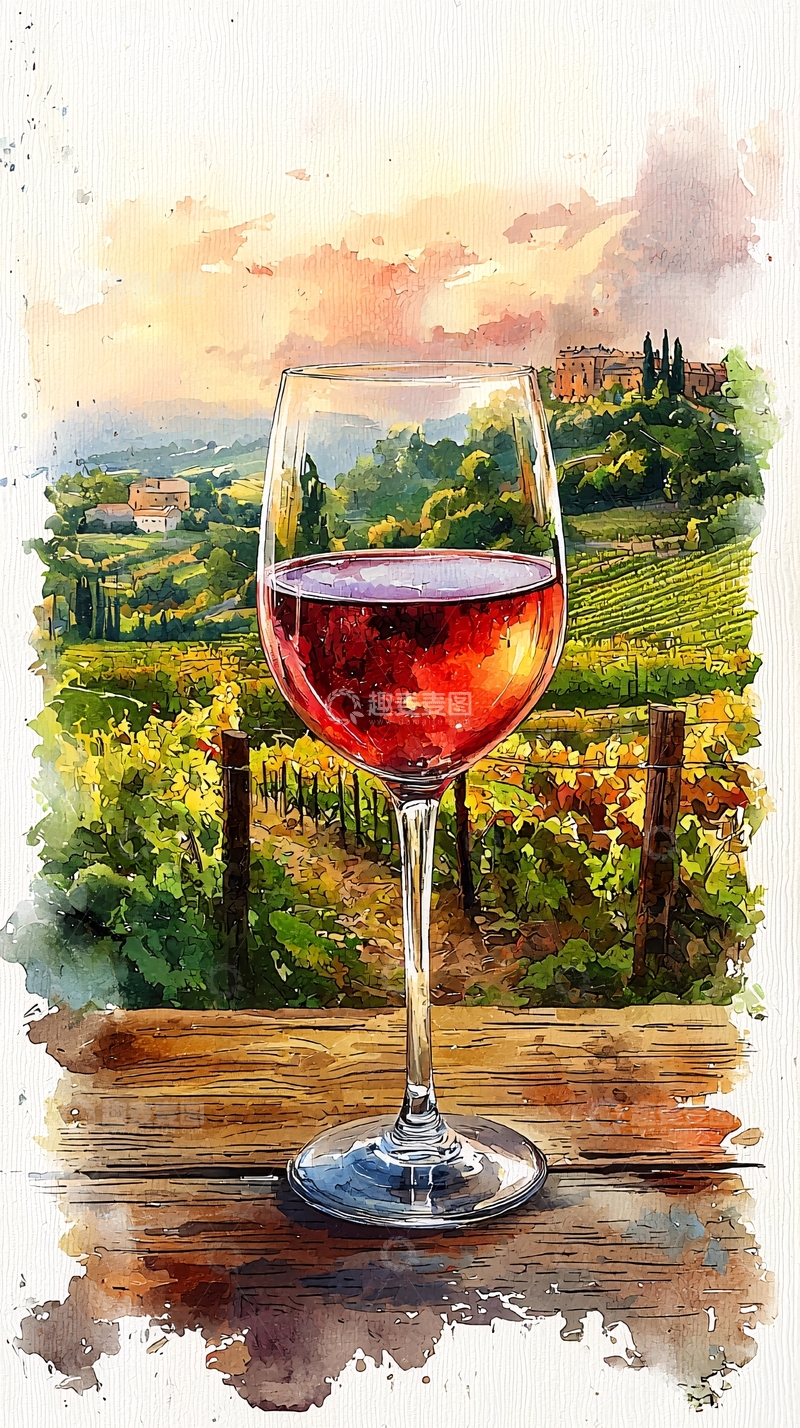 高清大图下载【趣麦麦图】红酒