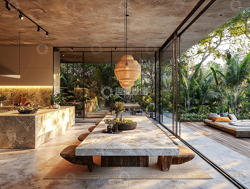 高清大图下载【趣麦麦图】现代简约风格室内设计