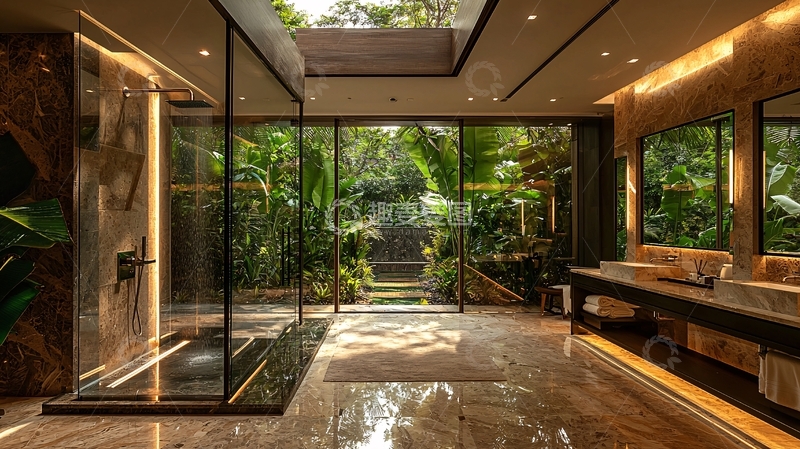 高清大图下载【趣麦麦图】奢华浴室设计