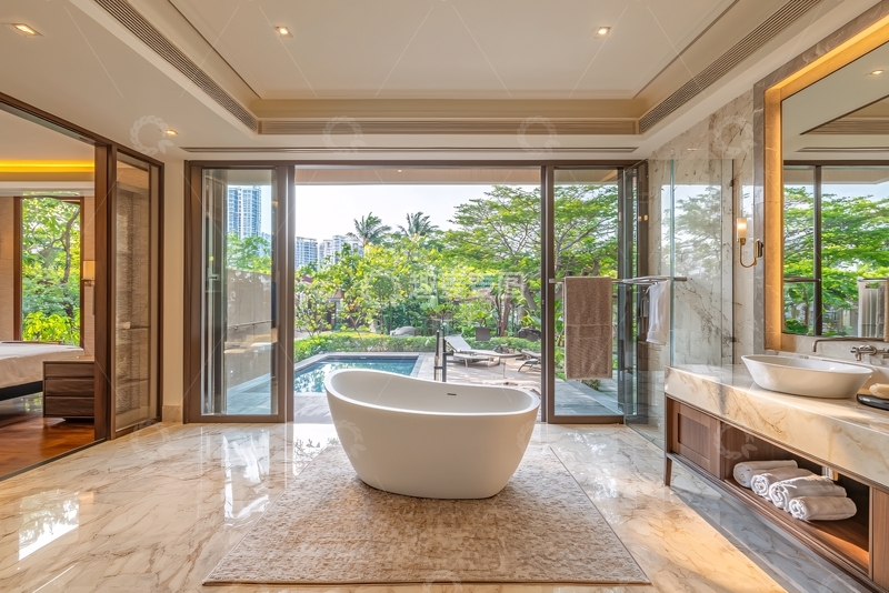 高清大图下载【趣麦麦图】高端酒店浴室