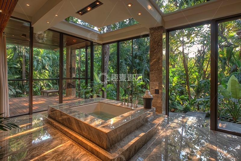 高清大图下载【趣麦麦图】豪华别墅浴室