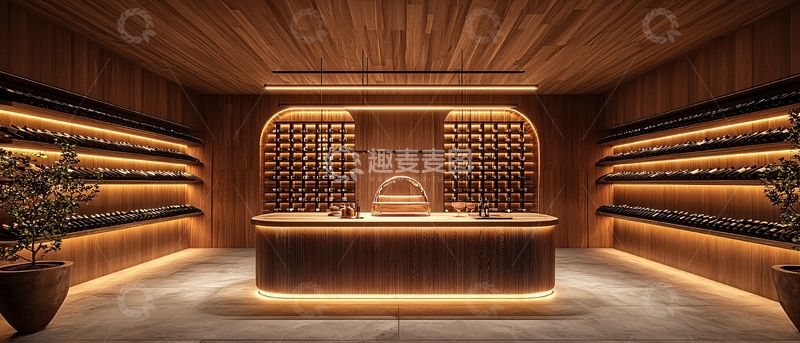 高清大图下载【趣麦麦图】高端酒窖