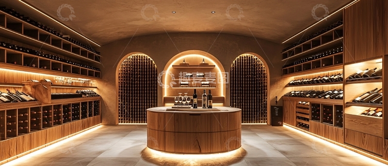 高清大图下载【趣麦麦图】高端酒窖设计