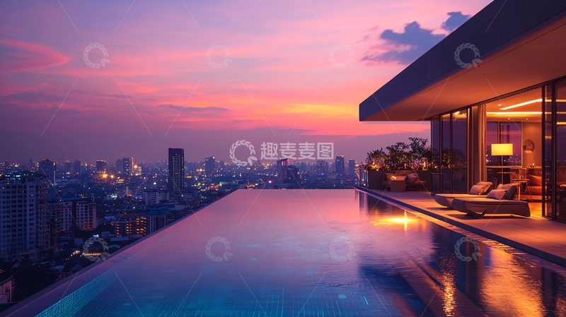 高清大图下载【趣麦麦图】城市夜景50