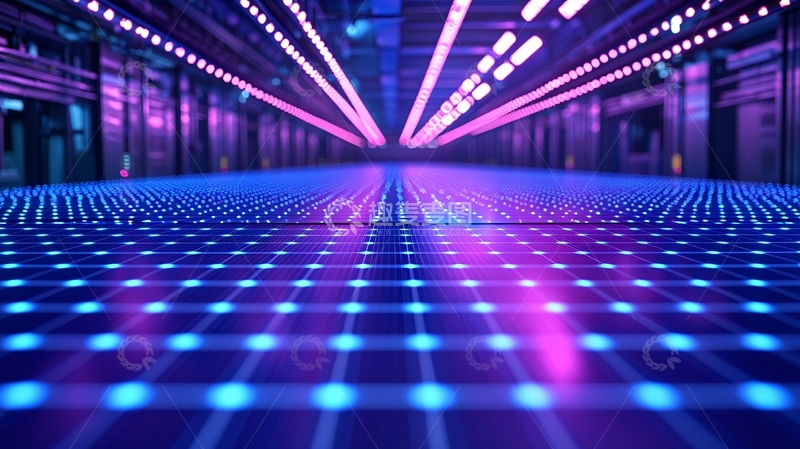 高清大图下载【趣麦麦图】未来科技感数据中心