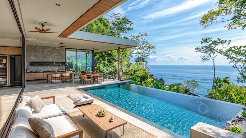 高清大图下载【趣麦麦图】海景别墅泳池私人度假