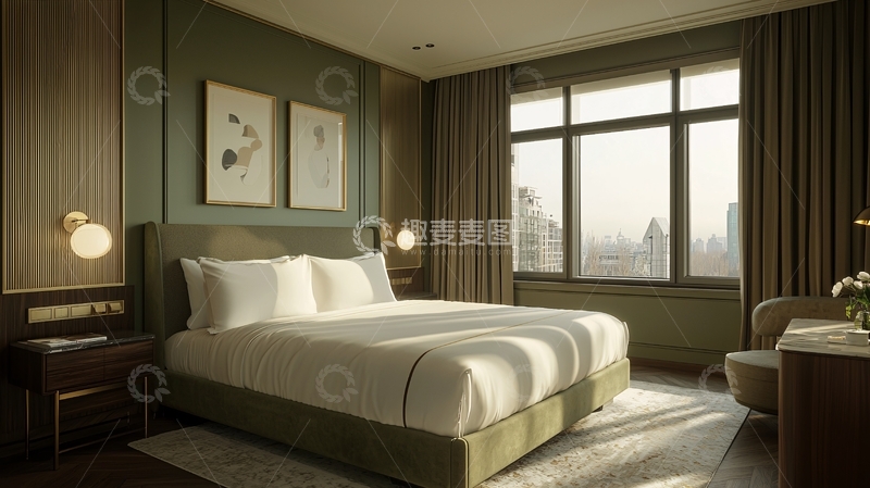 高清大图下载【趣麦麦图】高级酒店客房
