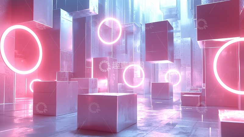 高清大图下载【趣麦麦图】未来科技感空间31