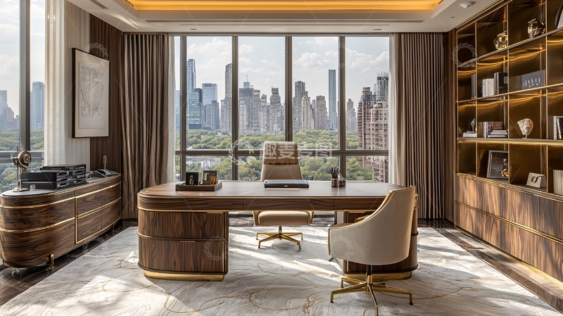 高清大图下载【趣麦麦图】高端大气现代办公空间