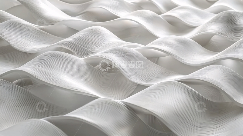 高清大图下载【趣麦麦图】白色褶皱纹理