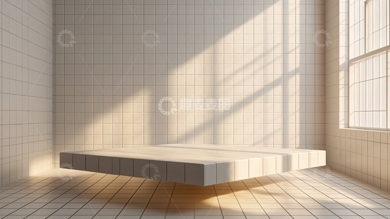 高清大图下载【趣麦麦图】极简风格悬浮平台