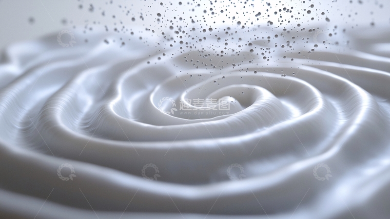 高清大图下载【趣麦麦图】水滴冲击纺织品